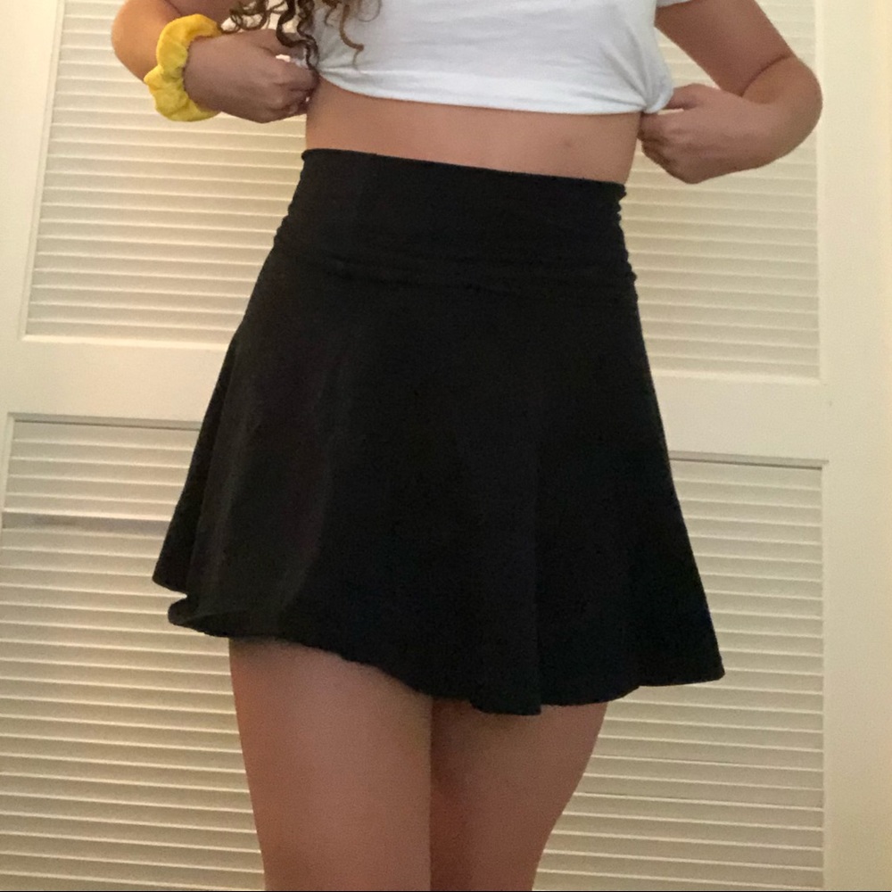 American apparel black skirt